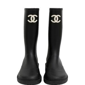 Chanel Rain Boots